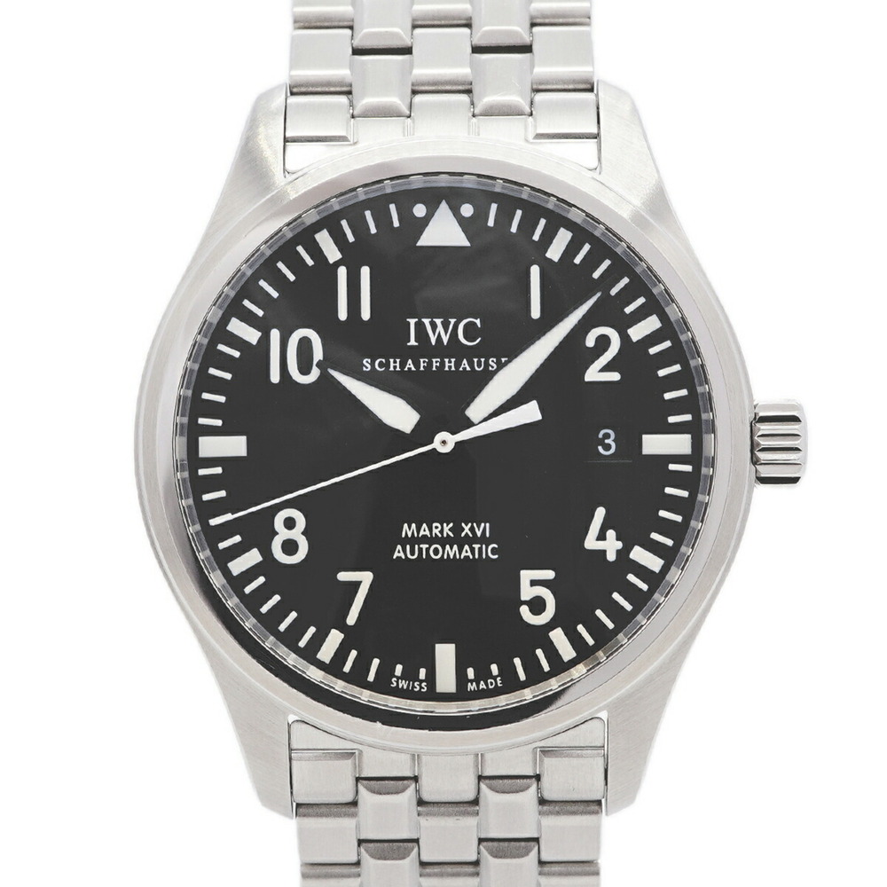IWC Schaffhausen Pilot's Watch 16 IW325504 Black Dial Men's
